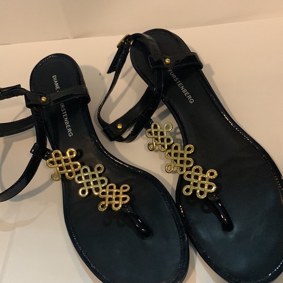 DVF platform sandals - Picture 2 of 5